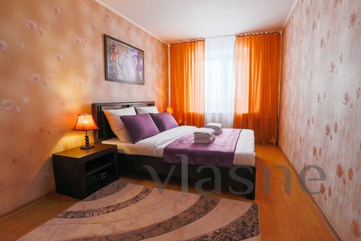 Chic, spacious 3-room apartment, Kostanay - günlük kira için daire