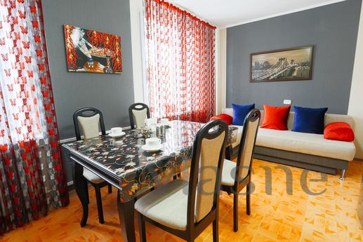 Chic, spacious 3-room apartment, Kostanay - günlük kira için daire