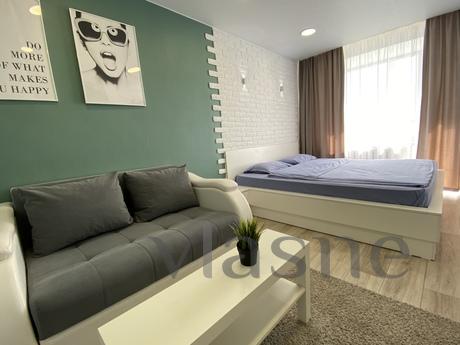 Elite designer apartments at ul. Toraigyrova 28, with a gorg