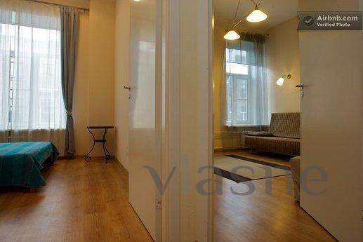 Excellent apartment 2 rooms in center, Saint Petersburg - günlük kira için daire