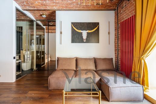 Loft style studio hth24 apartments, Saint Petersburg - günlük kira için daire