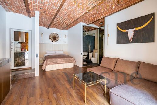 Loft style studio hth24 apartments, Saint Petersburg - günlük kira için daire