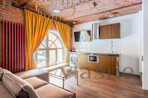 Loft style studio hth24 apartments, Saint Petersburg - günlük kira için daire