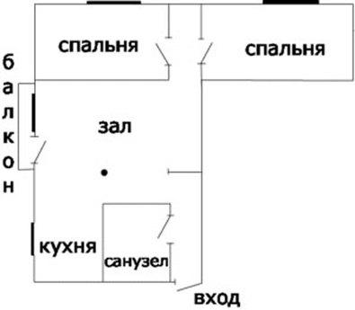 3-room suite (Owner), Kherson - günlük kira için daire
