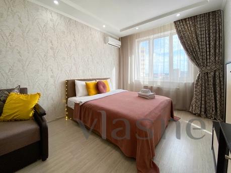 We kindly ask for a bright and comfortable apartment in the 