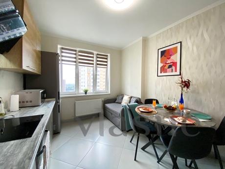 Стильна і затишна кв ЖК Лісовий Квартал, Бровары - квартира посуточно