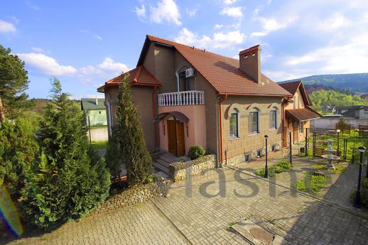In the Carpathians, at an altitude of 600 meters above sea l