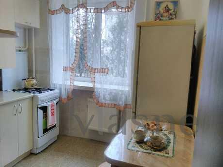 I rent a 3-room apartment in the center of Morshyn. The apar