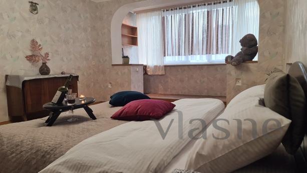 Geniş 3 odalı daire, Poznyaki, Kyiv - günlük kira için daire