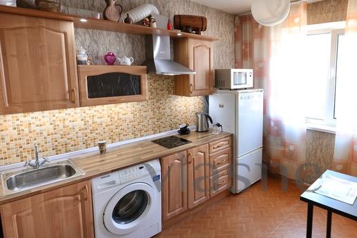 1K cozy apartment Wi-Fi, PC, PS3, AirC, Krasnoyarsk - günlük kira için daire