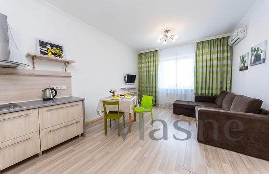 Spacious and bright euro-suite with a large sofa bed and a l