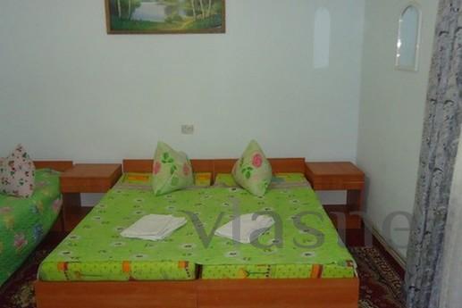 The comfortable rooms at the Azov Sea storey cottage is loca