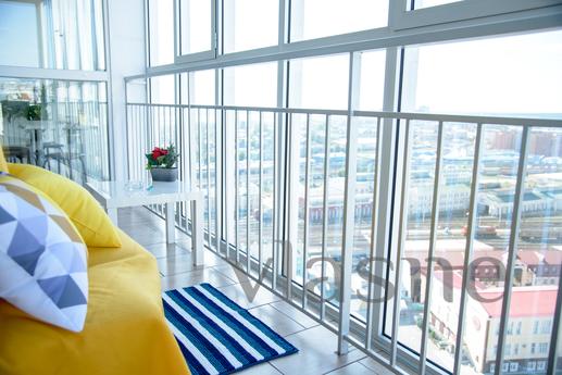 PANORAMIC CITY VIEW FROM THE 18th FLOOR, Novosibirsk - apartment by the day
