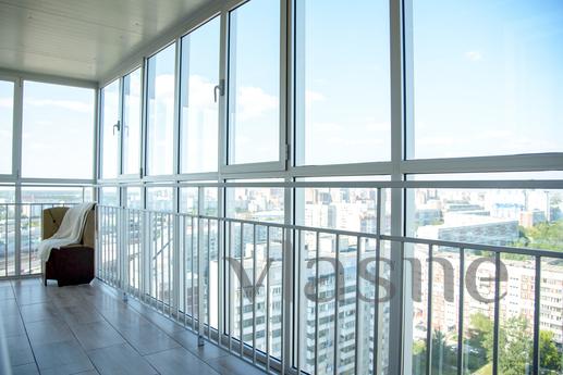 PANORAMIC CITY VIEW FROM THE 18th FLOOR, Novosibirsk - apartment by the day