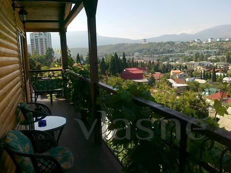 Rent one room in a private home with views of the Alushta. T
