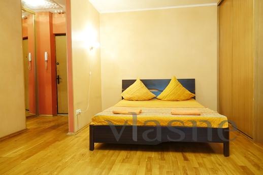 1 bedroom apartment near the metro, Moscow - günlük kira için daire