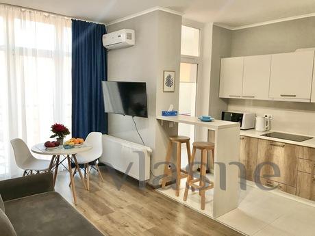 Cozy studio in the residential complex Y, Kyiv - apartment by the day