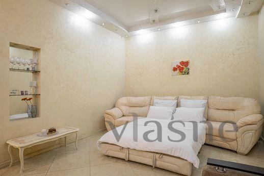 Hello dear guests! * Spacious, stylish one-room apartment fo
