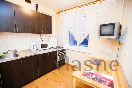 1-room apartment in the center of Kemero, Kemerovo - günlük kira için daire