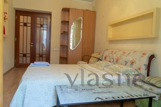 One bedroom on the Greek Sq., 5 seats, Odessa - günlük kira için daire