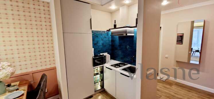 The spirit of London in a 2-room apartment in the center of Almaty, Almaty - apartment by the day