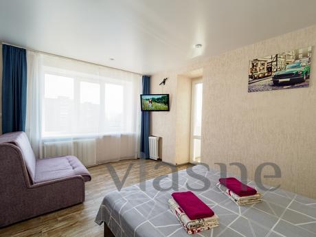 Comfortable, bright, stylish studio apartment with new Europ