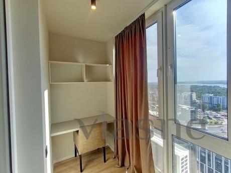 The only apartment with a panoramic view of the Dnipro, Kyiv - apartment by the day