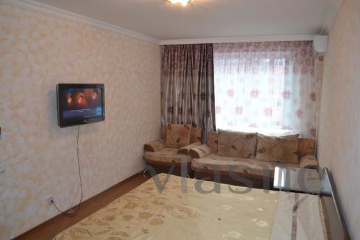 The apartment is located in the historic center of Astana, i