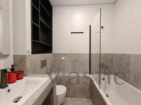 Stylish 2k apartment by Bilya Rakhmanova, Dnipro (Dnipropetrovsk) - günlük kira için daire