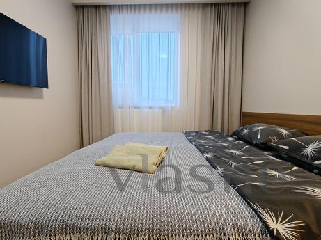 New 2-room apartment with a separate bedroom and a full-time