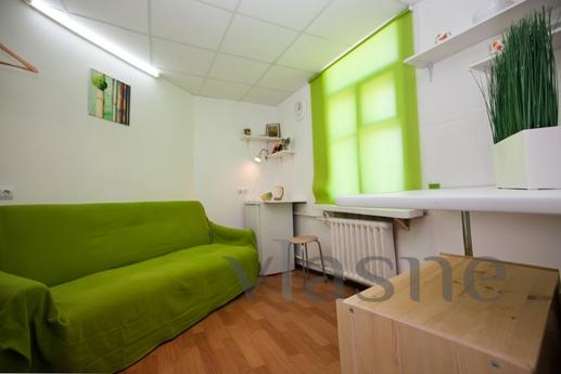 Daily rent is warm and sunny studio apartment in the heart o