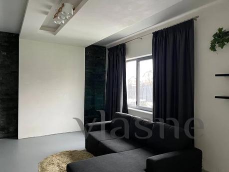 The cabin has 3 rooms, a living area of 130 sq.m., 2 bathroo