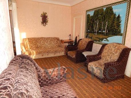 Spacious 2-bedroom apartment. The house is situated in front