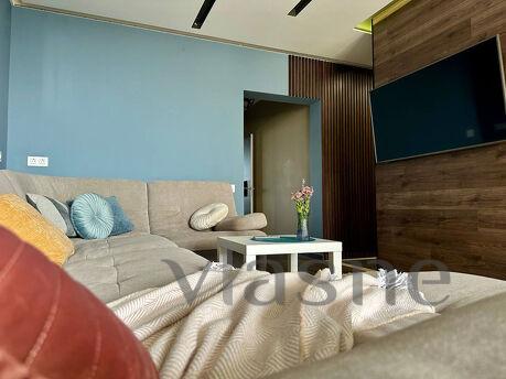 2-room VIP apartment on Gagarina, Zaporizhzhia - günlük kira için daire