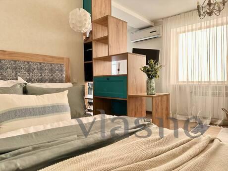 Suite 1-room st. Zhabotinsky 51, Zaporizhzhia - günlük kira için daire