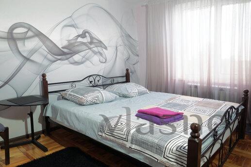 Daily rent 2-room semi-luxury, Alley of Fame, Zaporizhzhia - günlük kira için daire