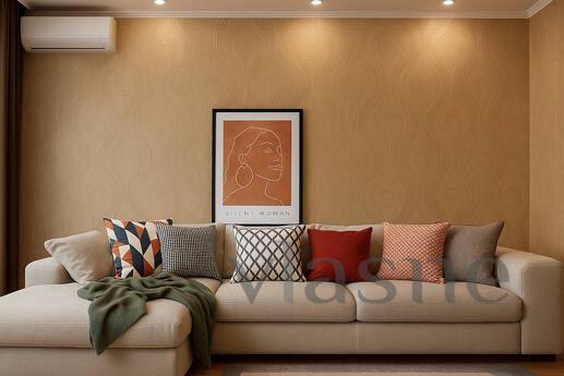 Stylish two-room apartment in the city center at the address