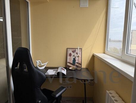 Two-room apartment with a view in the center of Dnipro, Dnipro (Dnipropetrovsk) - günlük kira için daire