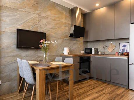 Stylish 2-room apartment in the Grani residential complex., Dnipro (Dnipropetrovsk) - günlük kira için daire