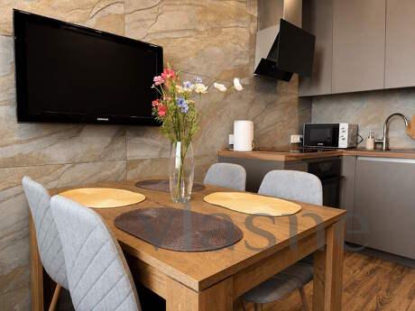 Stylish 2-room apartment in the Grani residential complex., Dnipro (Dnipropetrovsk) - günlük kira için daire