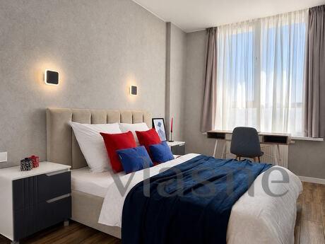 We offer daily rent of a modern, European-style two-room apa