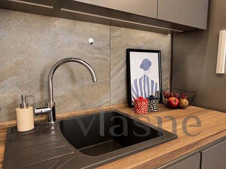 Stylish 2-room apartment in the Grani residential complex., Dnipro (Dnipropetrovsk) - günlük kira için daire