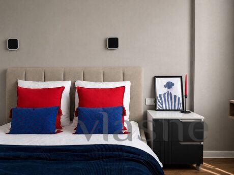Stylish 2-room apartment in the Grani residential complex., Dnipro (Dnipropetrovsk) - günlük kira için daire