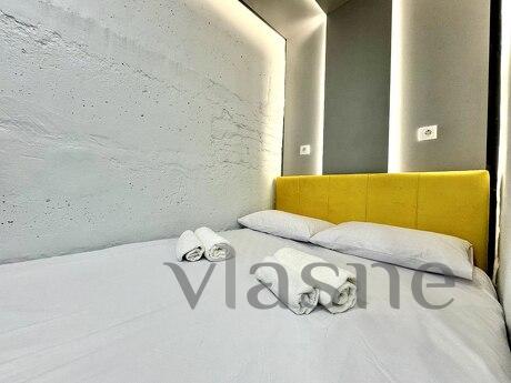 The apartments are located at the address: st. Olesya Goncha