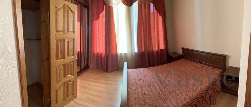 The apartments are decorated in a contemporary style in ligh