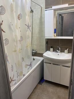 Podobovo 2-room studio apartment, Kramatorsk - günlük kira için daire