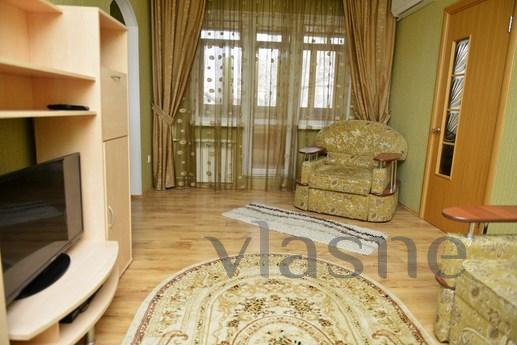 Excellent, cozy one-bedroom apartment on the avenue Abdirova