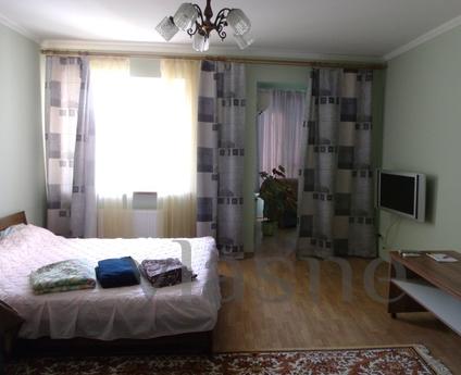 Its studio apartment in a new building, Primorsky district, 