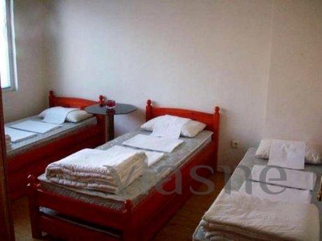 Private rooms - hotel type. The rooms have air conditioning,